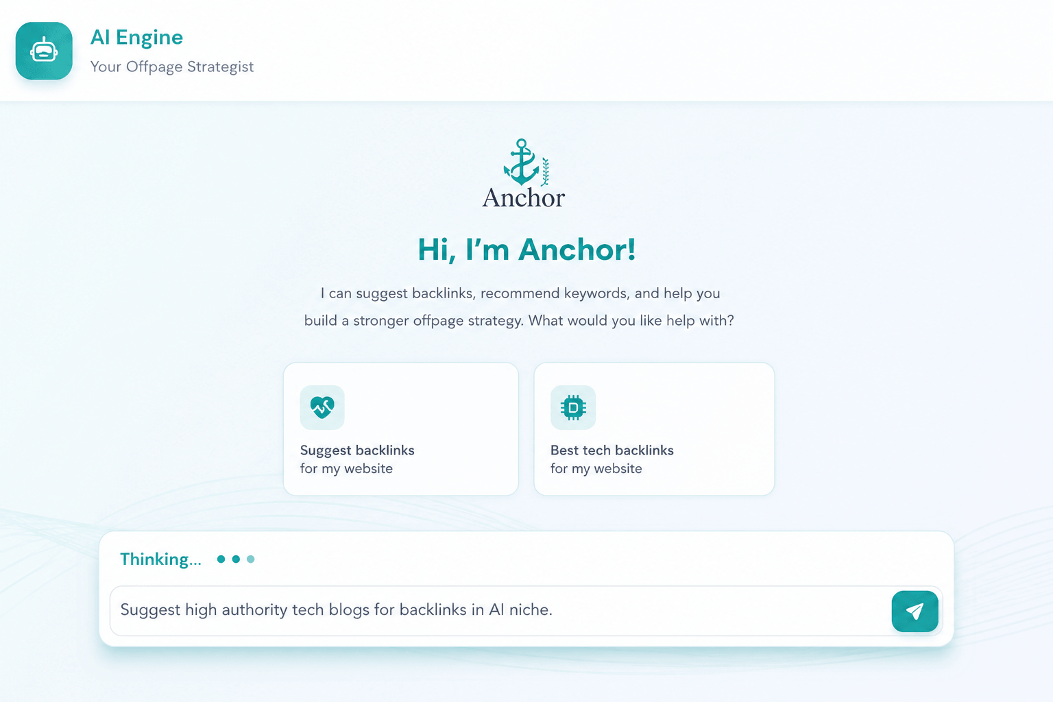 AI Search Engine - Anchor Textor